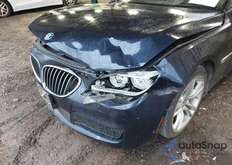 2014 BMW Alpina B7 from USA, damaged, VIN WBAYE8C58ED134732